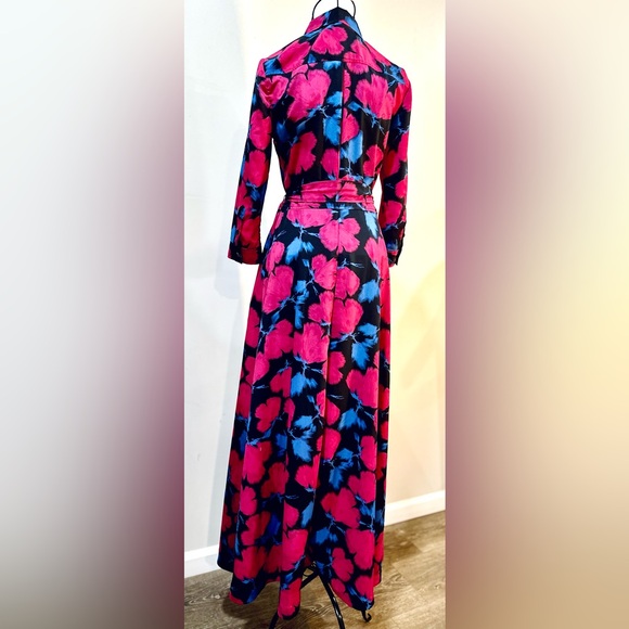 Banana Republic Long Maxi Floral Wrap Shirt Dress. Like new condition. S… - Picture 12 of 16